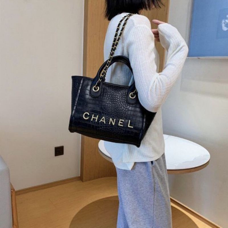 Tas wanita Chanel hitam (pl)
