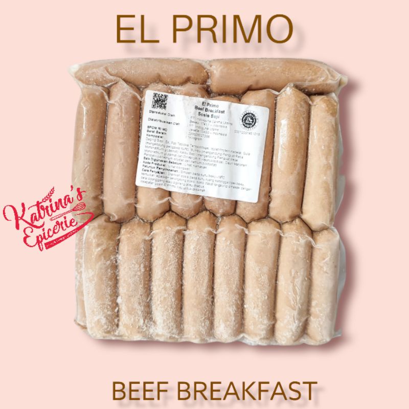 

El Primo Beef Breakfast 1 Kg Sosis Sapi Ala Hotel