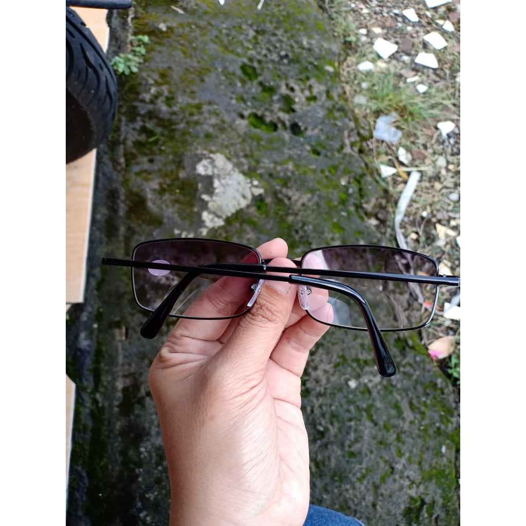 KACAMATA BACA JALAN AUTOFOCUS FRAME BESI TERBARU HY284R.IT UKURAN +1,00 - +3,00/
