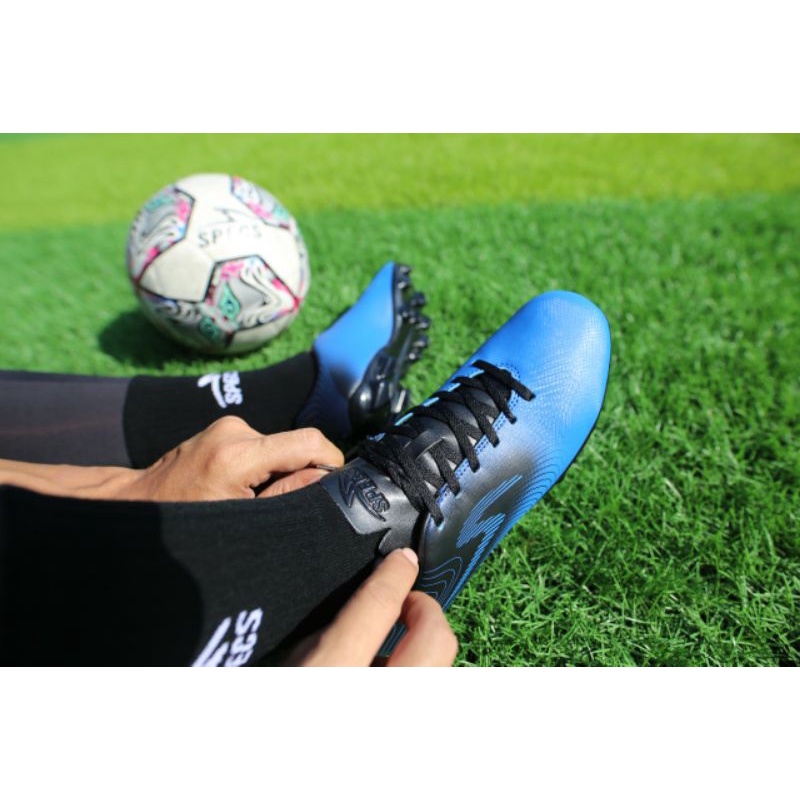 Sepatu Bola SPECS PULSE FG BLACK original new-1