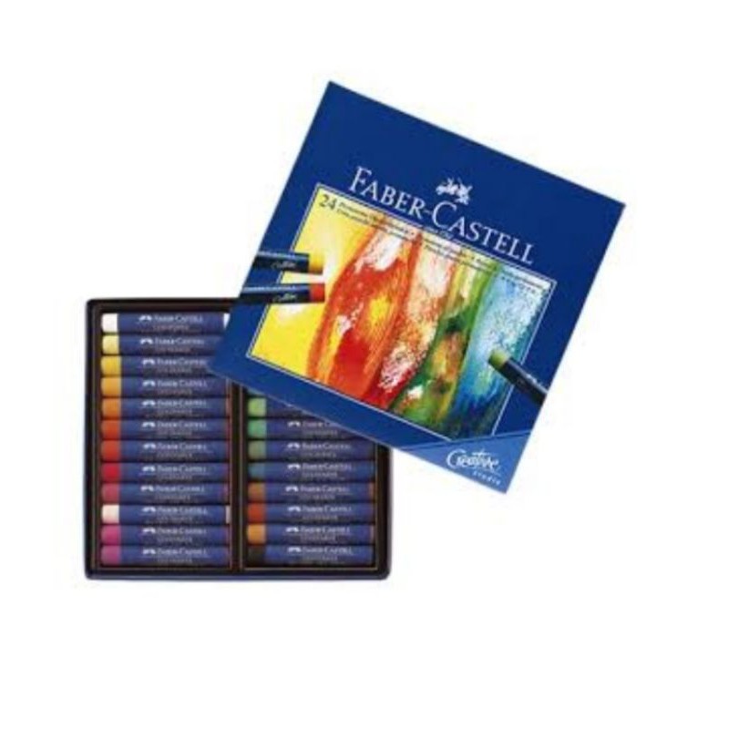 

faber Castell creative studio oil pastel set 24