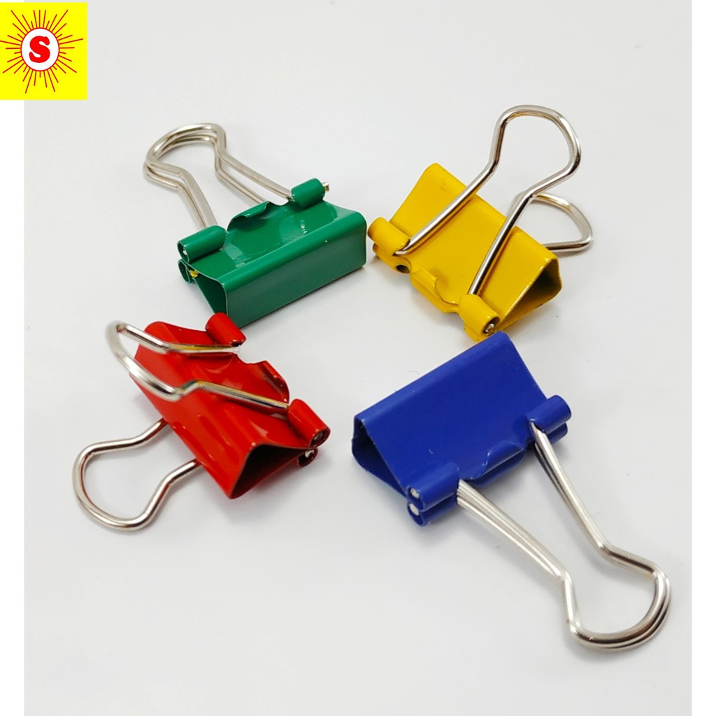 

BINDER CLIP JOYKO PENJEPIT KERTAS WARNA 105 CD - 60 PCS (1,5MM)