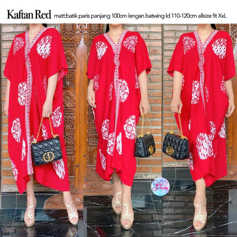 Tunik Kaftan Koin/ Tunik Batik Kaftan Batik