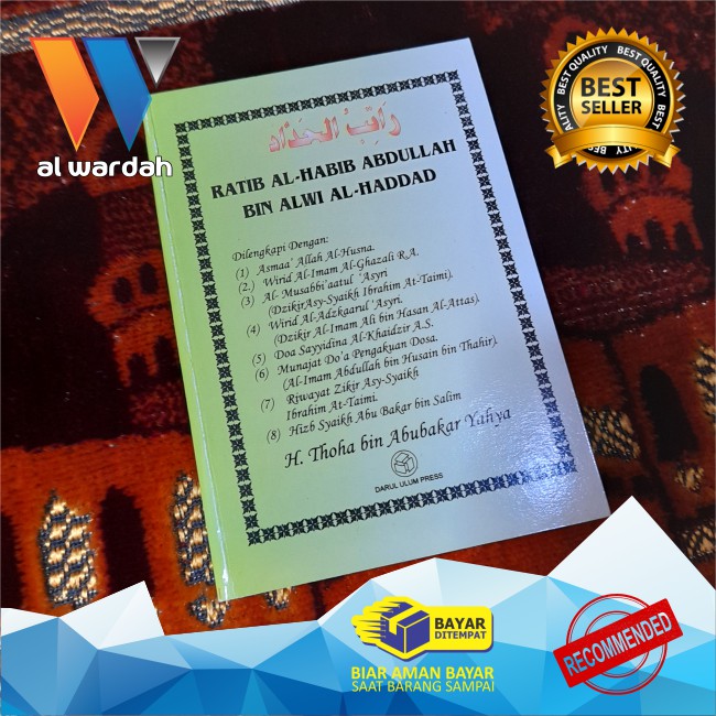 Buku Original saku Rotibul hadad dan asmaul Husna Ukuran SAKU