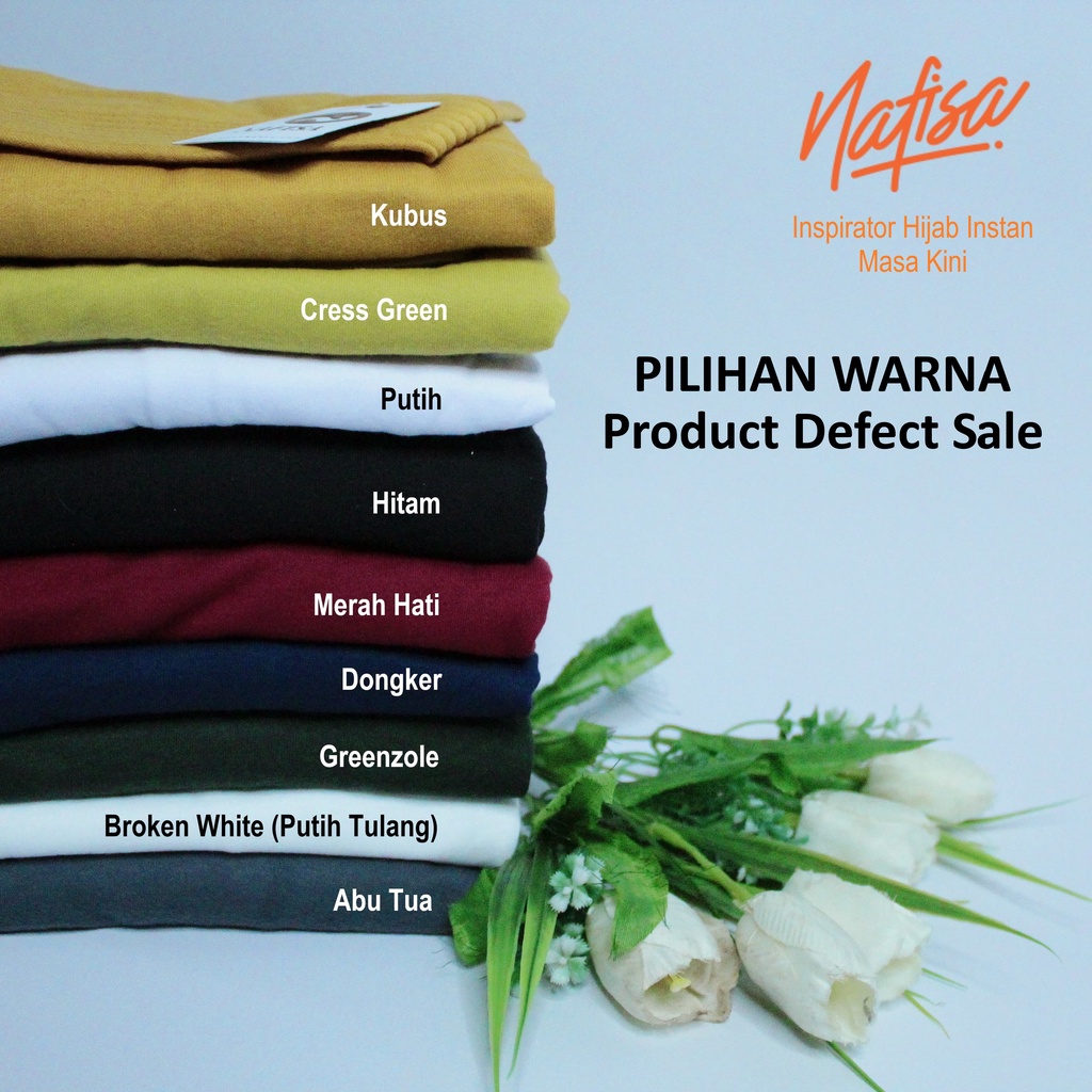 Nafisa Special LIVE - Hijab Promo Grade B / Defect Sale 1-1