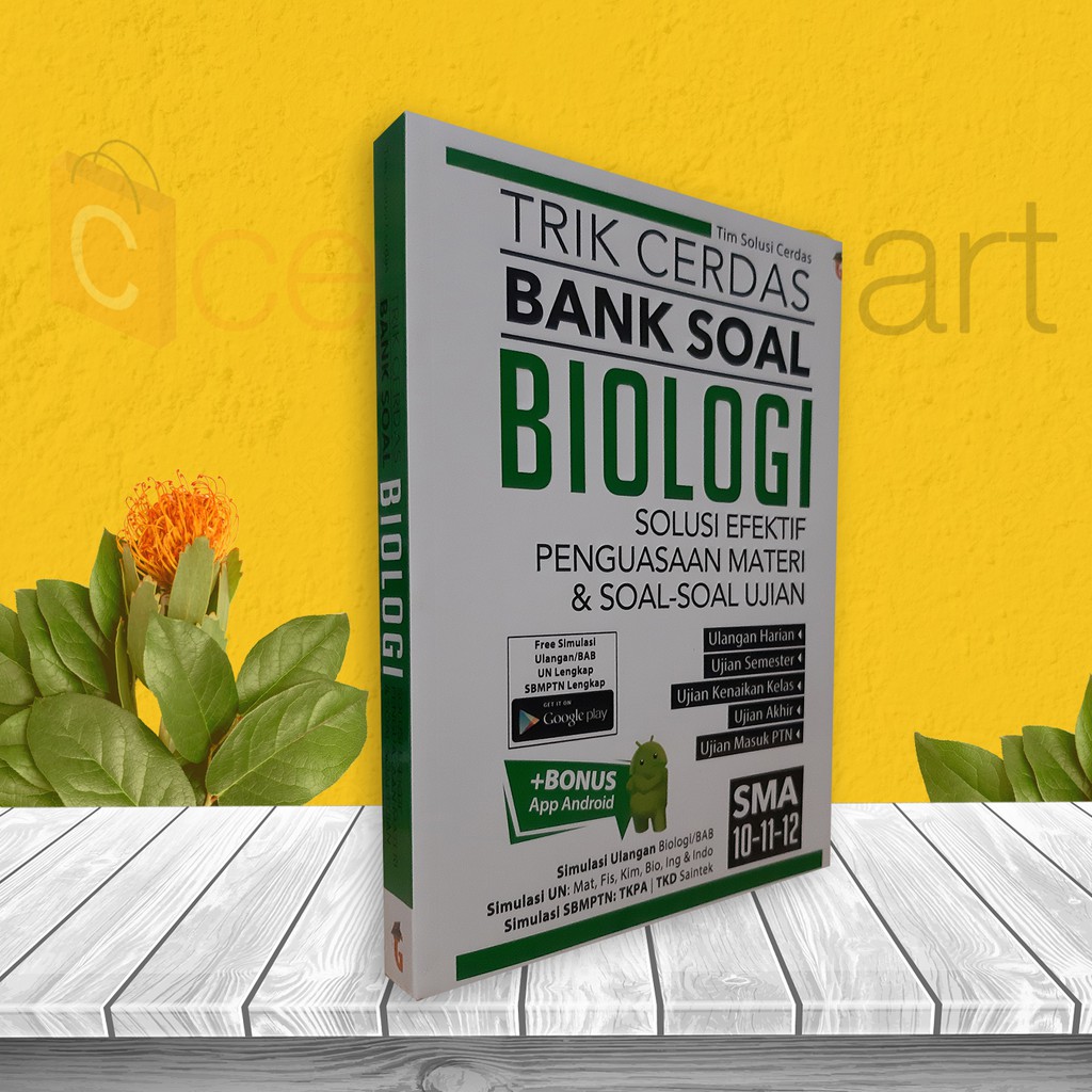 Buku Pelajaran Sma Trik Cerdas Bank Soal Biologi Sma Kelas 10 11 12 Full Pembahasan Shopee Indonesia