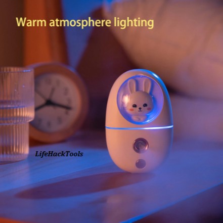 NEW DEALS [ORIGINAL/OEM] [ON SALE] Cute Mini Nano Face Steamer 2021 35ML Spray Mist Sprayer MDL-Q801