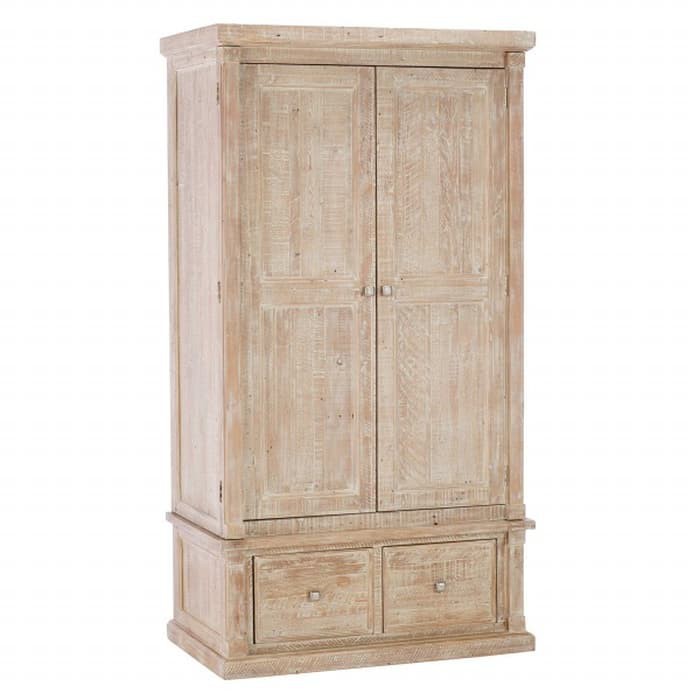 Lemari Pakaian Jati 2 Pintu