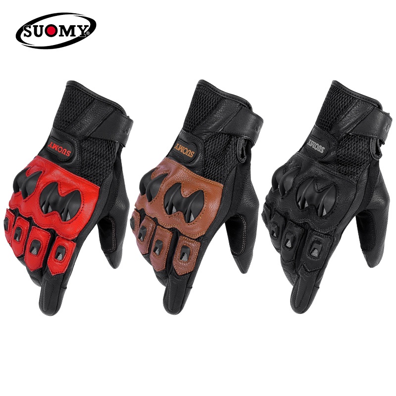 Suomy SU15 SU 15 Touch Screen Glove Sarung Tangan Racing Trail Touring