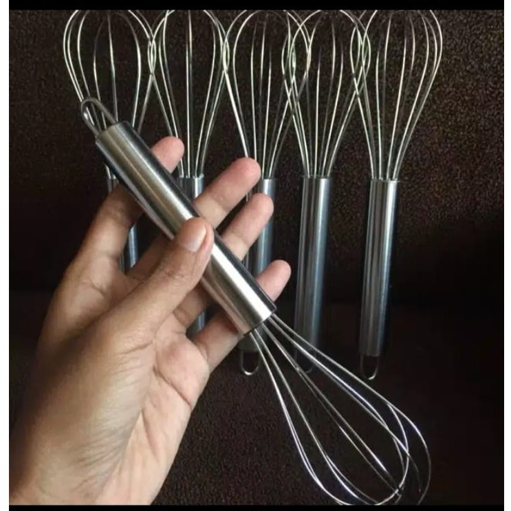 Whisk / Kocokan Telur Full Stainless