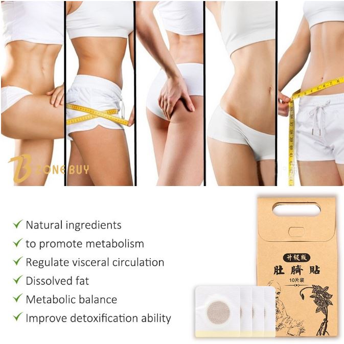 100% ORI Patch Detox Slim untuk Pelangsing 10pcs/50pcs Slim Patch/Penurun Berat Badan KOYO Pelangsing Indoberkah88