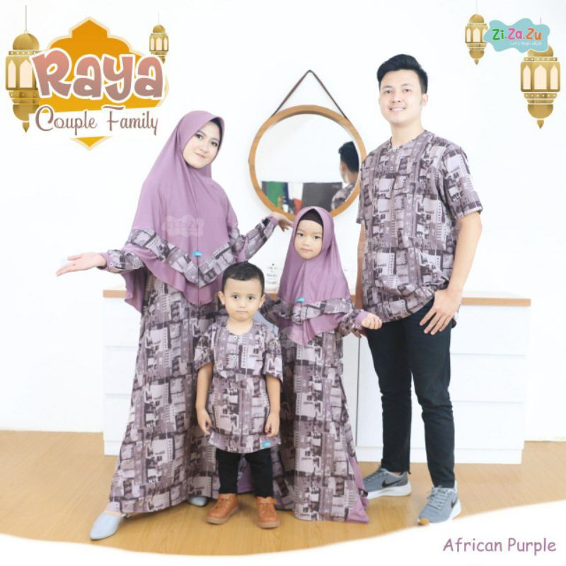 GAMIS KOKO COUPLE FAMILY RAYA SET ZIZAZU