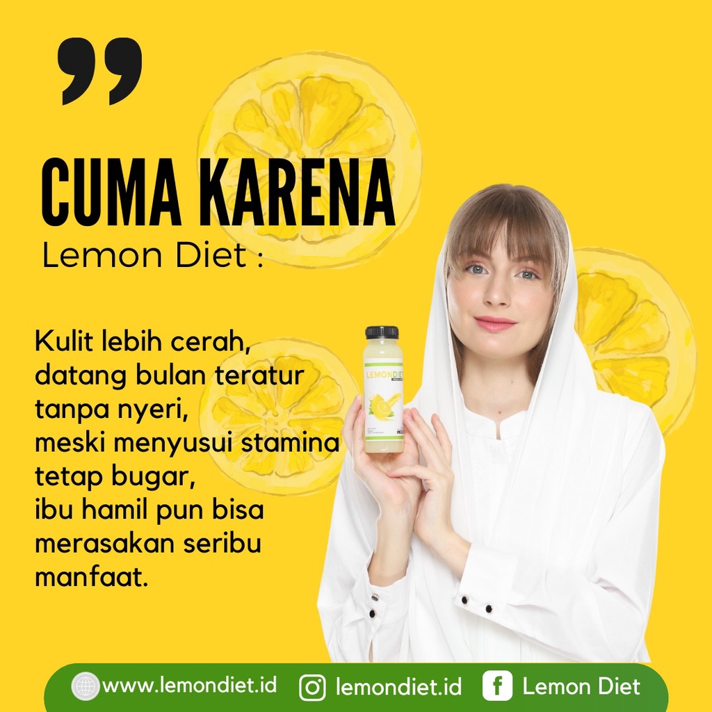 

Sari Lemon - LEMONDIET 100% Murni Perasan Lemon (DIET/DETOX/KESEHATAN/IBU HAMIL)