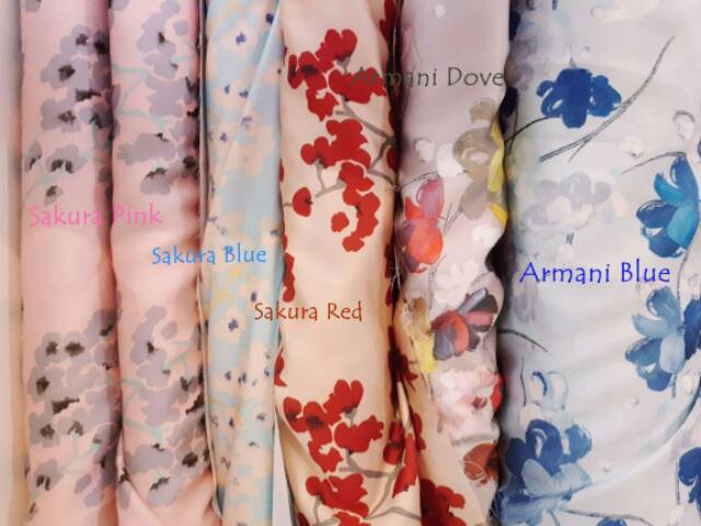 Kain Armani Silk Premium Shopee Indonesia