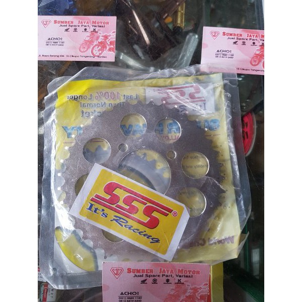 gir sss  belakang 428 ukuran 26 sampai 35 motor smash atau semua type suzuki