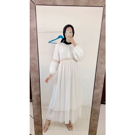 gamis arab putih