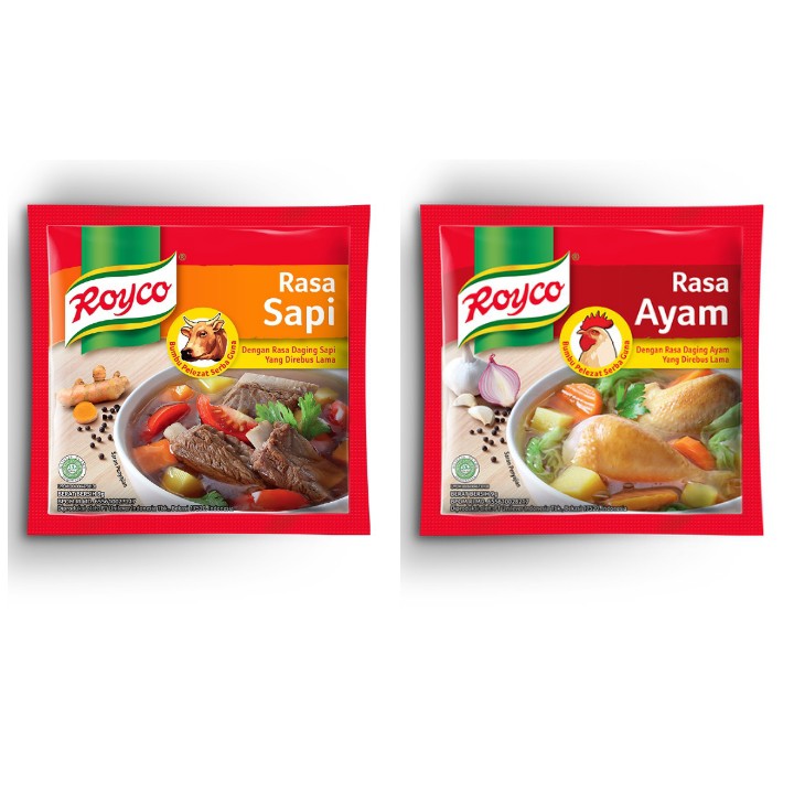 

Royco Bumbu Ayam Sapi Sachet 9gr