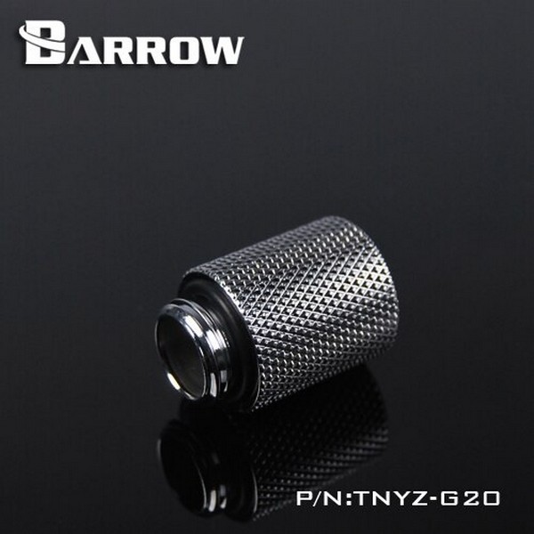 BARROW TNYZ-G20 Extender 20mm M-F G1/4 Fitting - Silver