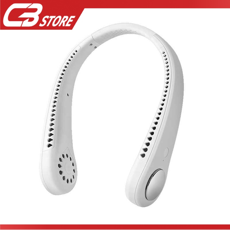 Kipas Angin Leher Portable Sports Leafless Neck Fan USB