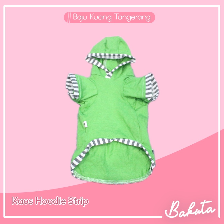 Kaos Hoodie saku belakang lucu untuk kucing dan anjing lucu murah size S M L XL (bisa pilih size)