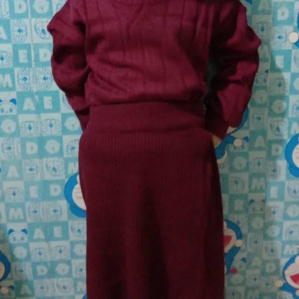 ROK RAJUT ANAK PEREMPUAN//ROK RAJUT SPAN ANAK ANAK 1-5-8THN