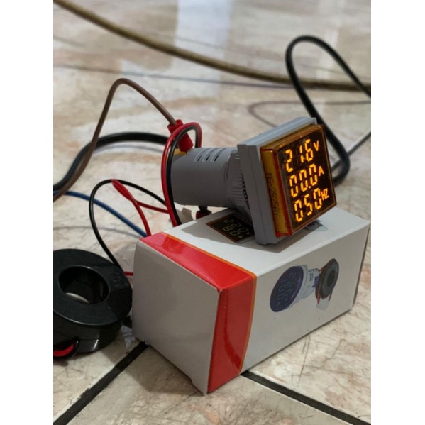 Volt Meter Digital Listrix Ac 3 in 1