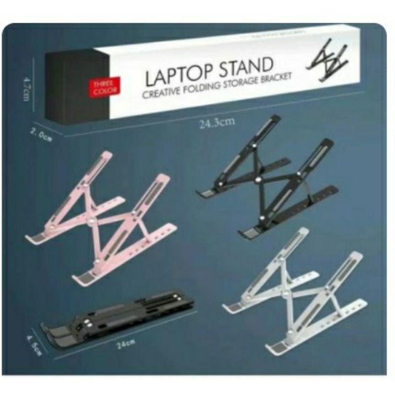 Holder Laptop FSB1 Folding Lipat Stand Notebook Macbook iPad Tablet Mysunstore