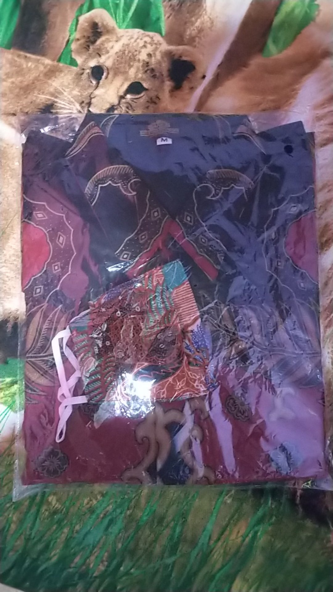 Batik Pria Lengan Panjang Lapis Furing Batik Solo Membara