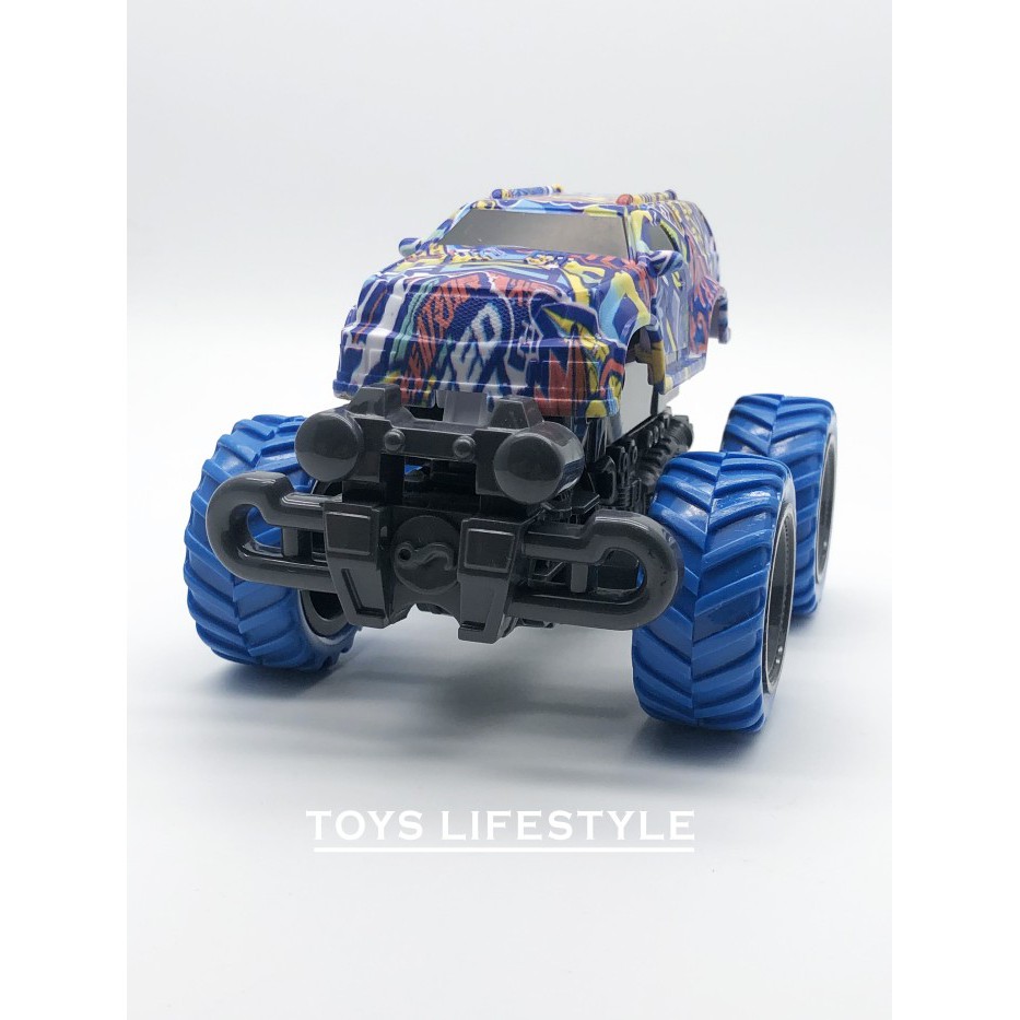 Toy Addict Off Road Car With Open Door Functioning Skala 1:32 (Biru)