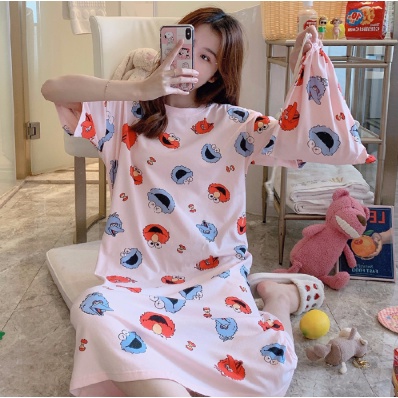 ✅𝐅𝐎𝐈𝐒𝐒® Daster Wanita Import All Size / Baju Tidur Lucu Wanita Dewasa Import Premium 4001