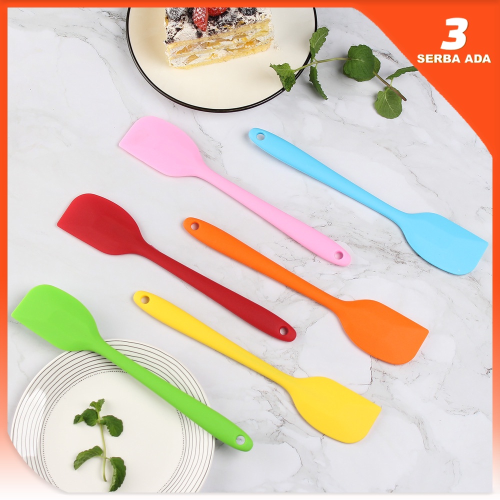 Spatula Silicon Tahan panas / Spatula Silikon Tahan Panas / Spatula Masak / Spatula Kue