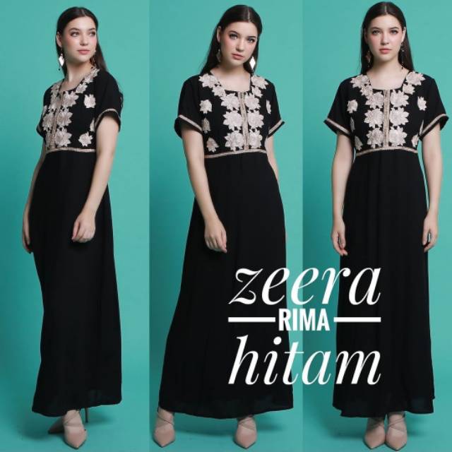 Daster arab Dress ZEERA RIMA Original Label