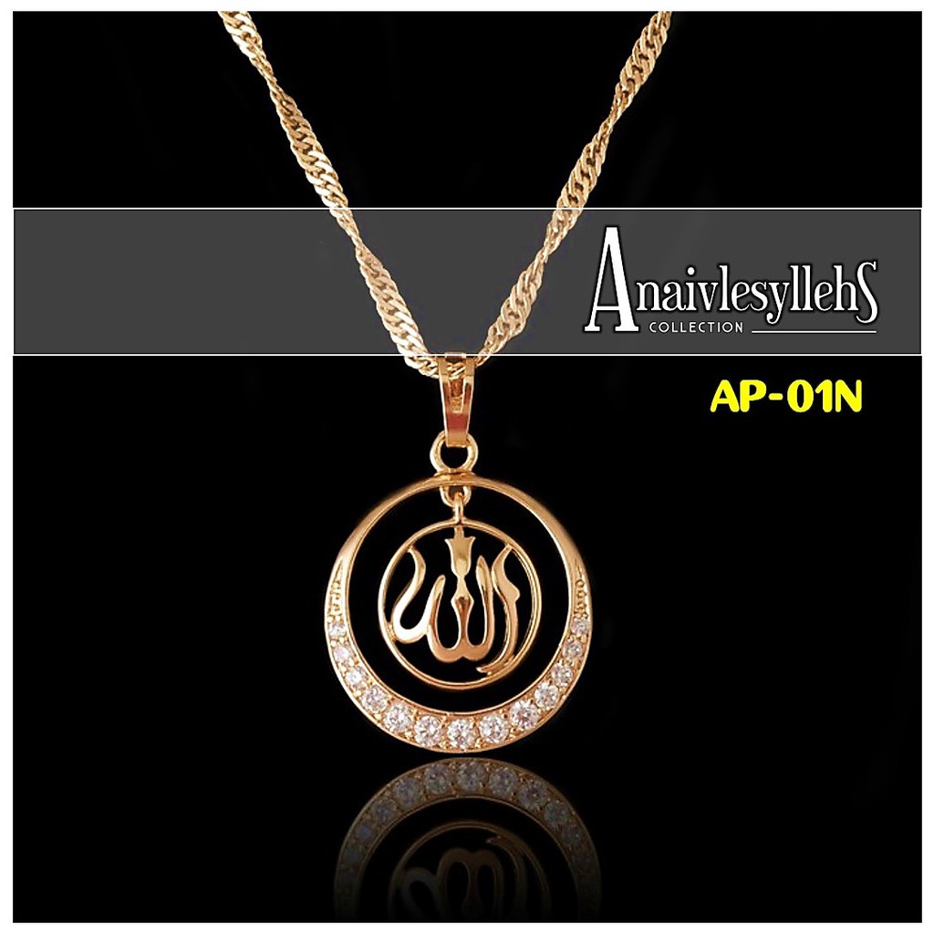*LIMITED EDITION* Kalung Muslim Ber-Asma Allah