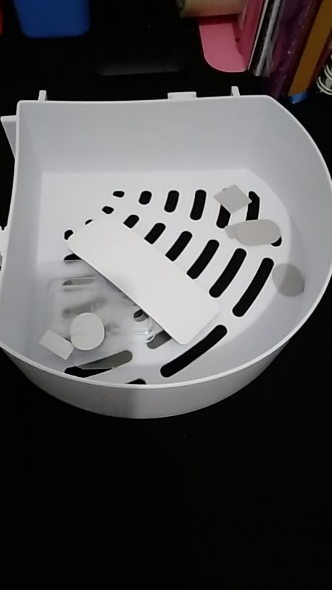 Rak Sudut Kamar Mandi - Rak Sudut Tempel Triangle