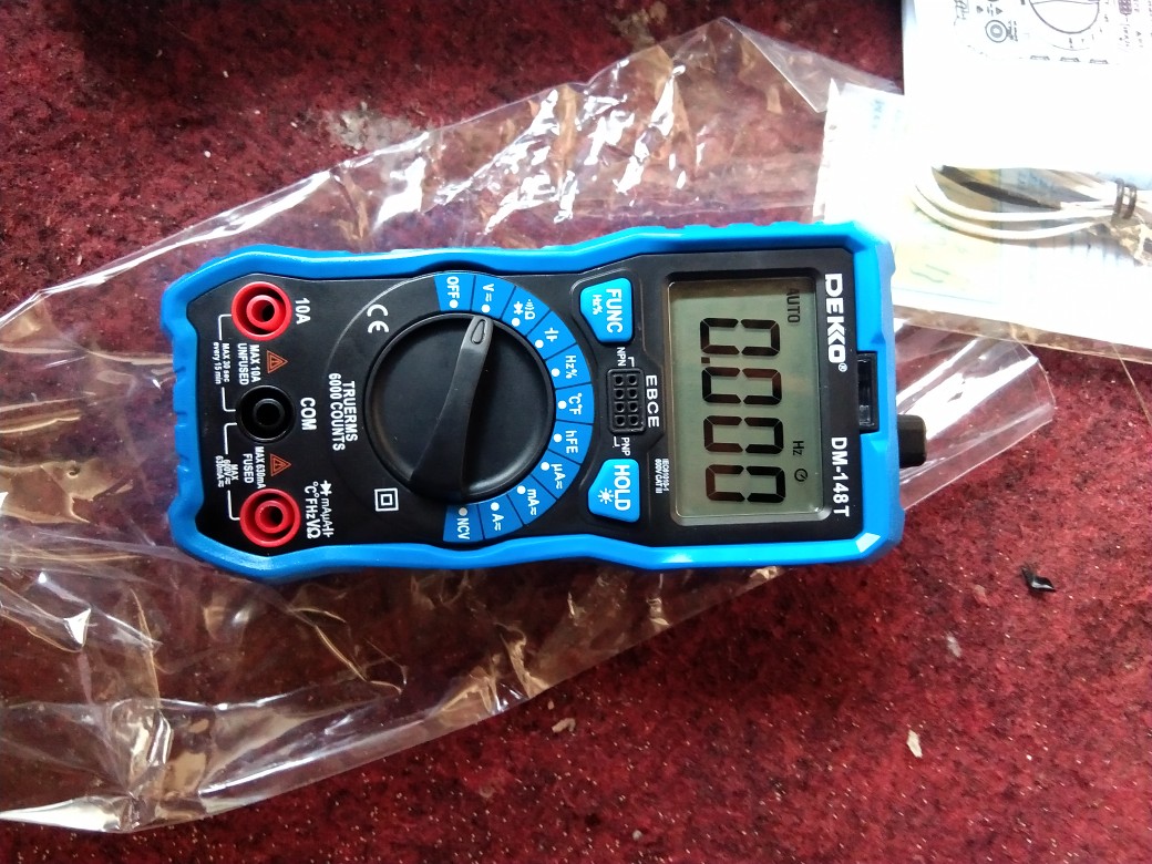 Dekko Dm-148t/true Rms Digital Multimeter Auto Range