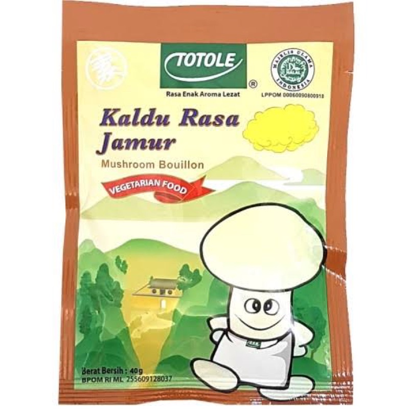 

Totole Kaldu Rasa Jamur 40gr