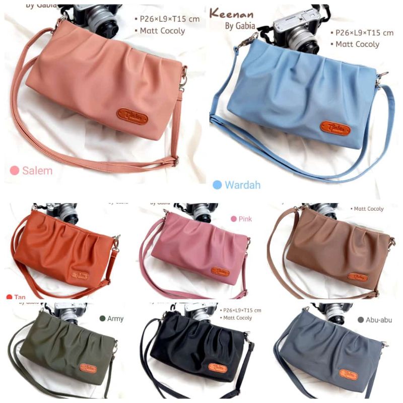 KEENAN BAG BY Gabia (READY)