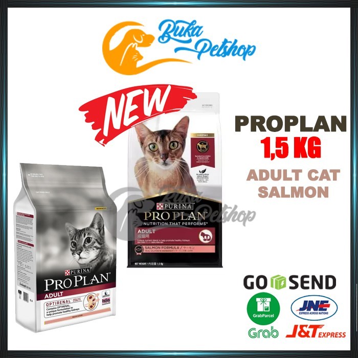 PROPLAN CAT Salmon 1,5kg Adult Makanan Kucing PRO PLAN