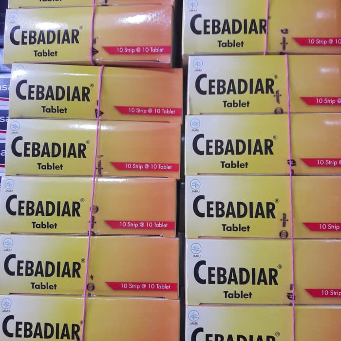 

Obat Jamu Diare Herbal Murah CEBADIAR TABLET Tradisional Alami