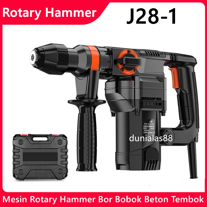 Jual Set Mesin Rotary Hammer J Drill Bor Bobok Beton Tembok