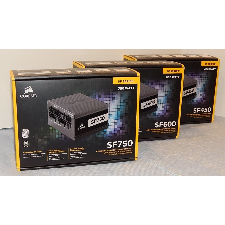 Corsair SF750 - 750Watt 80+ Platinum Full Modular Mini SFX PSU