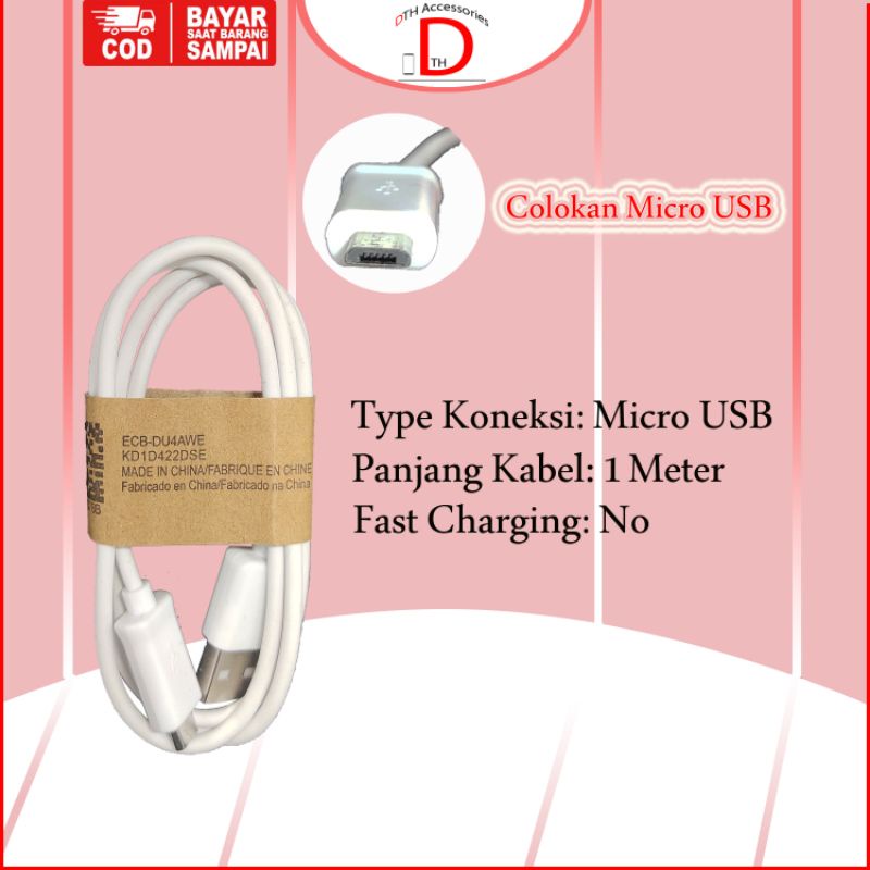 Kabel Data Samsung Pack Plastik