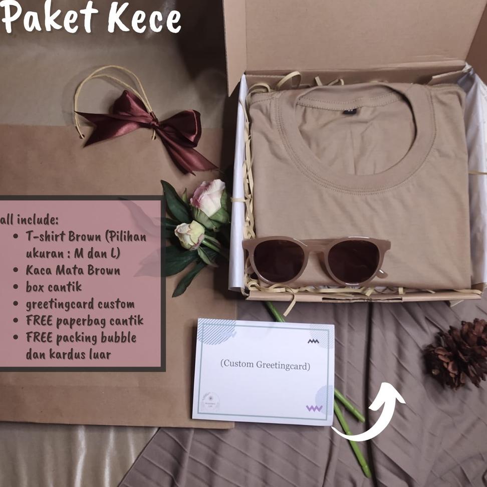 

Get Now [HAMPERS OOTD I BROWN YOU] KADO WISUDA ULANG TAHUN WEDDING GIFTBOX HAMPERS KAOS UNISEX CEWEK COWOK Stok Terbatas*