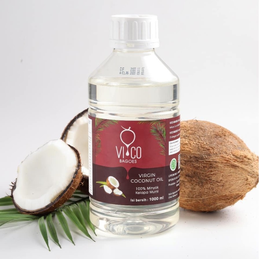 Vico Bagoes 1 Liter - VCO Virgin Coconut Oil Minyak Kelapa 1000 ml