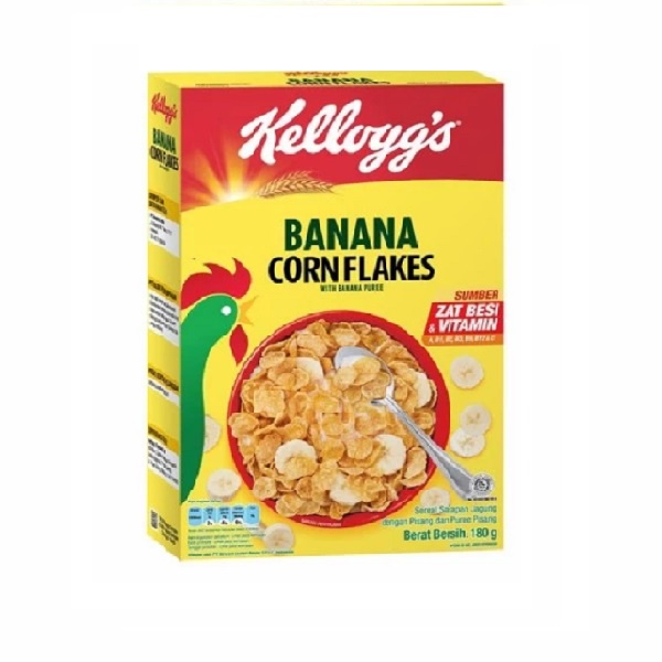 

KELLOGGS FRUIT BANANA CORN FLAKES 180 GR