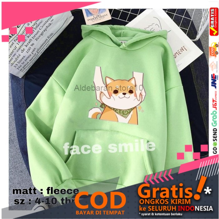 Jaket hoodie anak perempuan lucu kawaii - No1 ald21