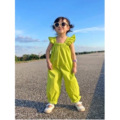 VS - Jumpsuit Hanako Anak Korean Style / Jumpsuit Bahan Premium Crepe / Jumpsuit Anak 1-6 tahun Terbaru / Baju Kodok Lucu Anak Perempuan