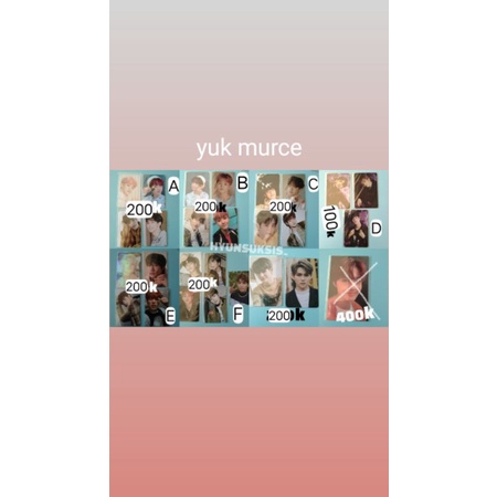 photocard asahi haruto kempi jihoon jeruk