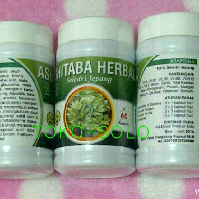 Ashitaba herbal/Seledri Jepang (kapsul serbuk) Ad-Dawa'