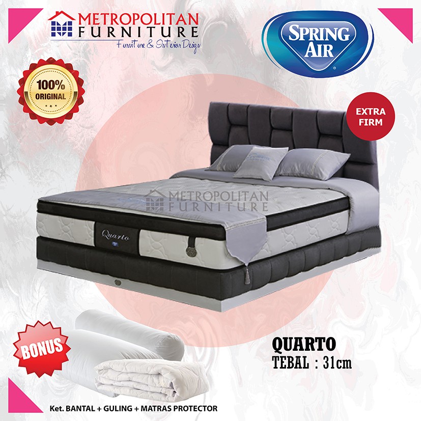 Kasur Springbed Spring Air Quarto FULL SET Spring bed matras